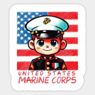 Marine Corps Sticker